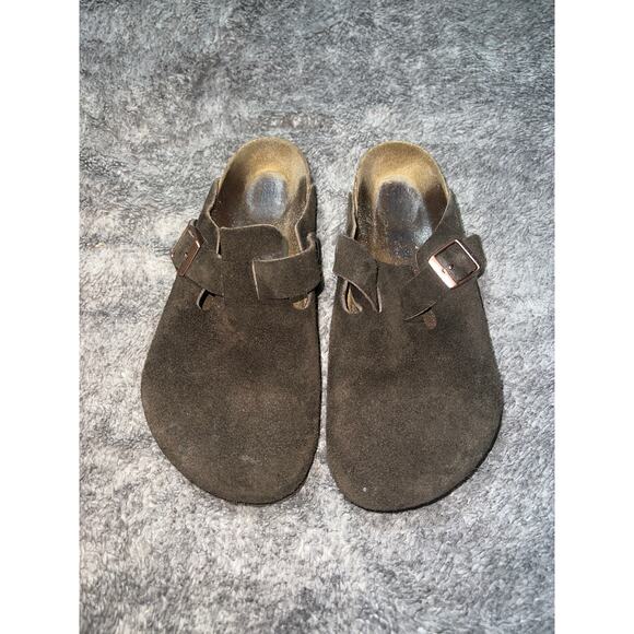 Birkenstock Shoes - Birkenstock Boston Sandals Size 7-7.5 Brown